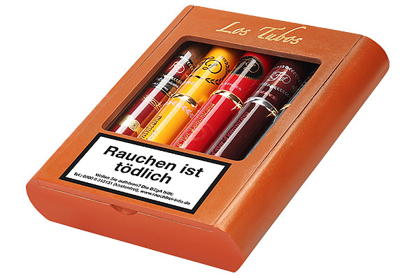 La Flor Dominicana Los Tubos Sampler Nahaufnahme