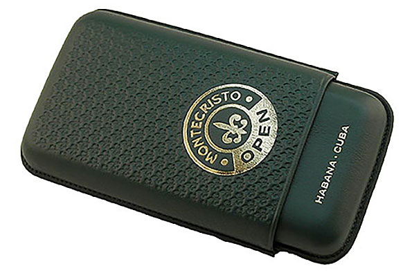 Montecristo Open Leder Zigarrenetui für 3 Zigarren Montecristo Open Leder Zigarrenetui für 3 Zigarren