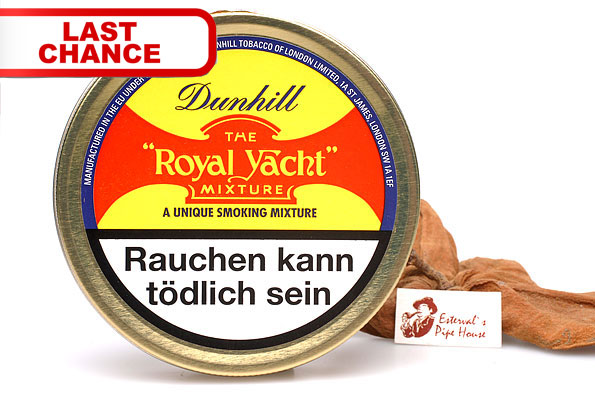 Alfred Dunhill The Royal Yacht Mixture Pipetobacco 50g Tin Estervals Pipe  House