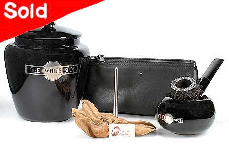 Alfred Dunhill White Spot Pipe Connoisseur Set