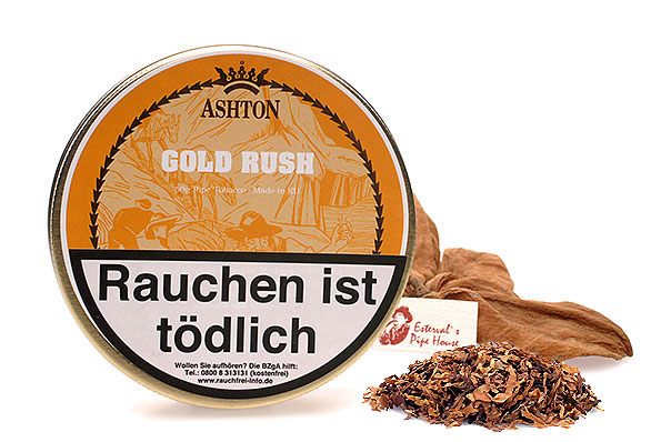 Ashton Gold Rush Pipe tobacco 50g Tin Ashton Gold Rush Pipe tobacco 50g Tin