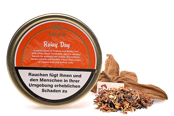 Ashton Rainy Day Pipe tobacco 50g Tin Ashton Rainy Day Pipe tobacco 50g Tin