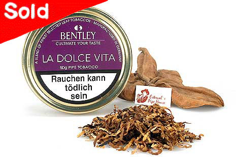 Bentley La Dolce Vita Pipetobacco 50g Tin Estervals Pipe House