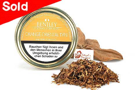 bentley pipe tobacco Bentley Orange Oriental Type Pipetobacco 50g Tin Estervals Pipe House