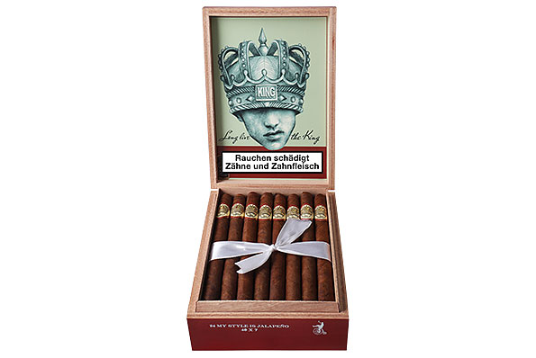 Caldwell Long Live the King My Style is Jalapeno 24 Cigars Caldwell Long Live the King My Style is Jalapeno 24 Cigars