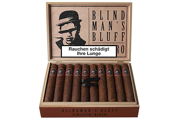 Caldwell Blind Man’s Bluff Maduro Magnum 20 Zigarren Caldwell Blind Man’s Bluff Maduro Magnum 20 Zigarren