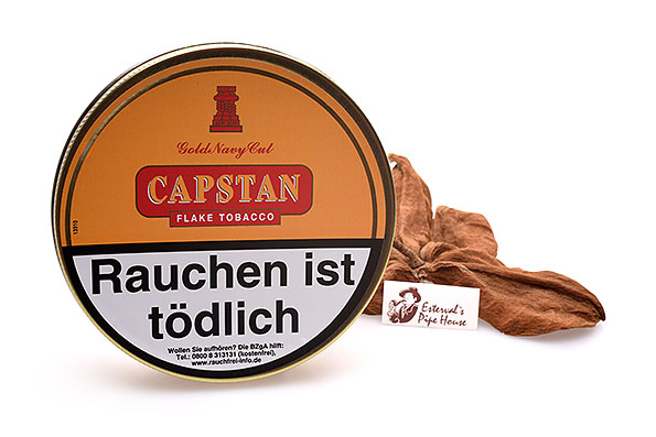 Capstan Gold Navy Cut Flake Pfeifentabak 50g Dose Capstan Gold Navy Cut Flake Pfeifentabak 50g Dose
