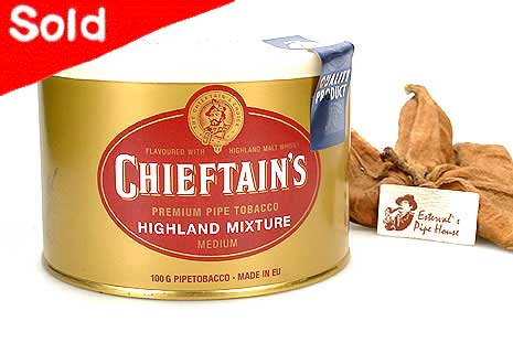 highland tobacco Chieftain´s Highland Mixture Pipetobacco 100g Tin Estervals Pipe House