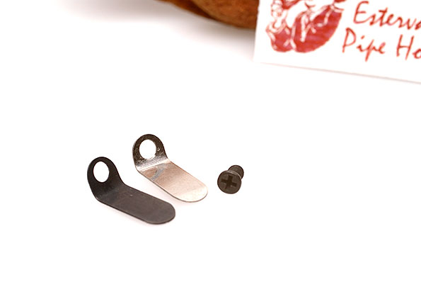 Corona Old Boy Stahlfeder, Zierfederplatte und Schraube Zinn Corona Old Boy Stahlfeder, Zierfederplatte und Schraube Zinn