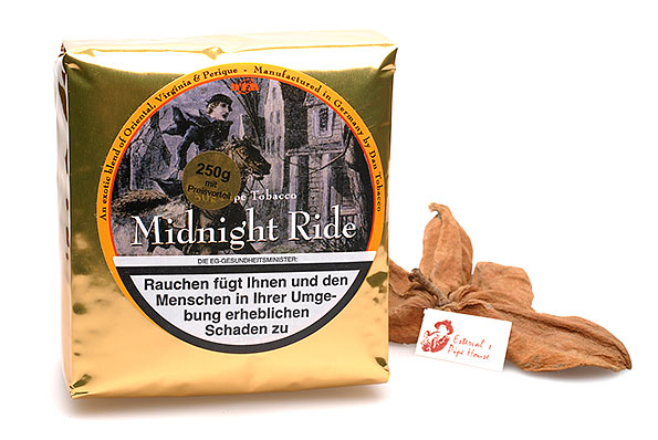 Midnight Ride Pipe tobacco 250g Economy Pack Estervals Pipe House
