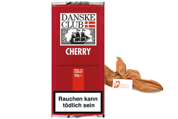 club tobacco 50g Danske Club Ruby (Cherry) Pipetobacco 50g Pouch Estervals Pipe House