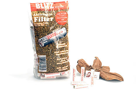 denicotea Blitz System Aktivkohlefilter 9mm (200 Filter) denicotea Blitz System Aktivkohlefilter 9mm (200 Filter)