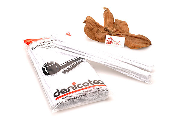 denicotea wei Pfeifenreiniger 16cm (100 Stck)