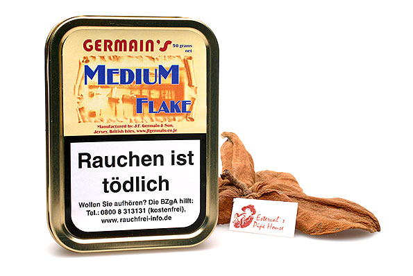 Germain´s Medium Flake Pipetobacco 50g Tin Estervals Pipe House
