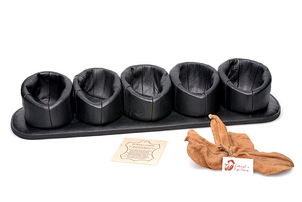 Pfeifensessel Leder für 5 Pfeifen  Pfeifensessel Leder für 5 Pfeifen
