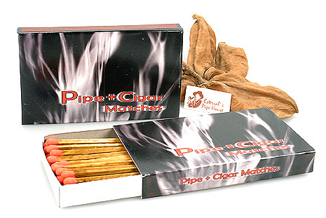Passatore Pipe + Cigar Matches 50 pieces (approx. 10cm)