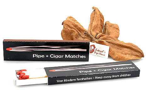 Passatore Pipe + Cigar Matches 10 pieces (approx. 10cm)