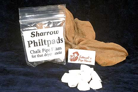 Sharrow Philtpads Chalk Pipe Filters (10 Stück)