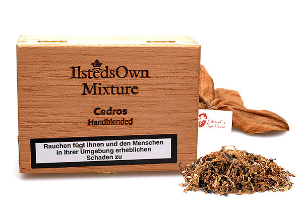 Ilsted Own Cedros Handblended Pipe tobacco 100g Wooden Box Ilsted Own Cedros Handblended Pipe tobacco 100g Wooden Box