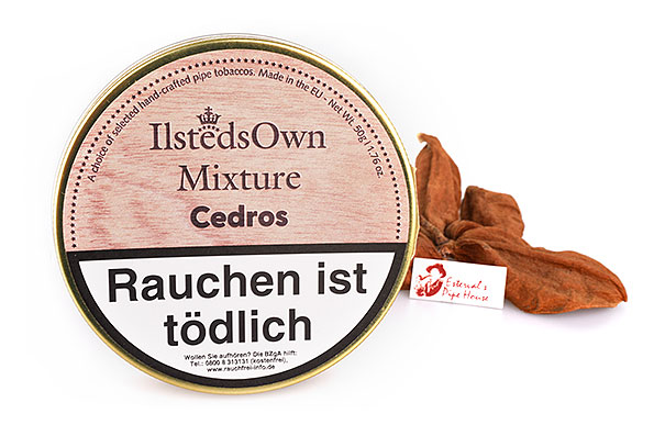 Ilsted Own Cedros Handblended Pipe tobacco 50g Tin Ilsted Own Cedros Handblended Pipe tobacco 50g Tin