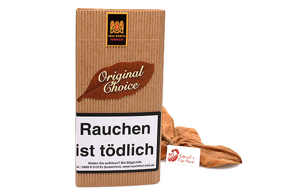 Mac Baren Original Choice Pipetobacco 40g Pouch Estervals Pipe House
