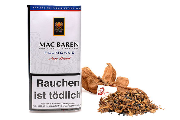 Mac Baren Plumcake Navy Blend Pipetobacco 50g Pouch Estervals Pipe House