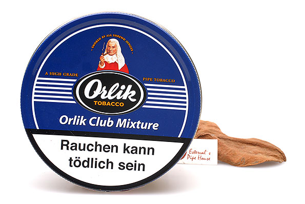 Orlik Club Mixture Pipetobacco 100g Tin Estervals Pipe House