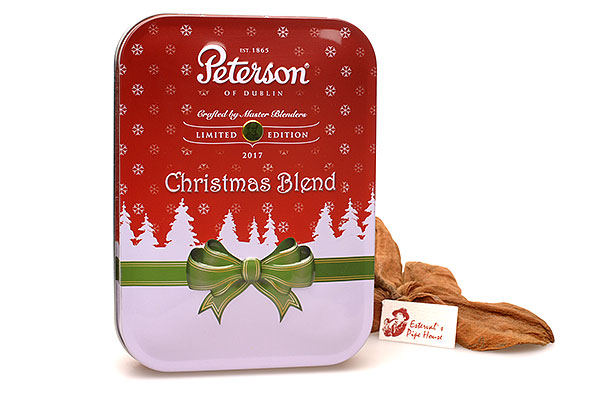 Peterson Christmas Blend 2017 Pipetobacco 100g Tin Estervals Pipe House