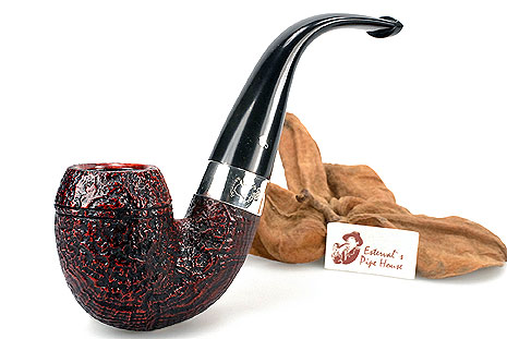 PETERSON /"SHERLOCK HOLMES/" BASKERVILLE 9MM BRIAR PIPE NEW ! TERRACOTTA