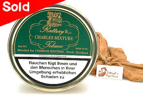 Rattrays Charles Mixture Pipetobacco 50g Tin Estervals Pipe House
