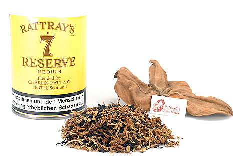 Rattrays 7 Reserve Pfeifentabak 100g Dose Rattrays 7 Reserve Pfeifentabak 100g Dose