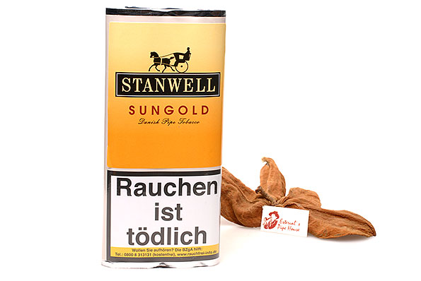 vanilla pipe tobacco Stanwell Sungold (Vanilla) Pipetobacco 40g Pouch Estervals Pipe House