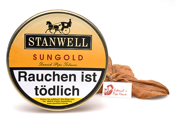 Stanwell Sungold (Vanilla) Pipetobacco 50g Tin Estervals Pipe House