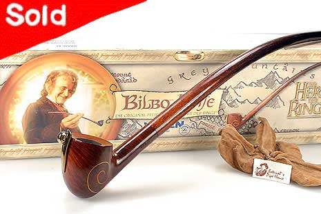 Elbenwald Auenland Pfeife „Hugg“ – Sandgestrahlt, Braun, Für Herr Der Ringe Fans, Markenqualität Von Vauen
