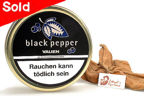 tobacco pepper Vauen Black Pepper Pipetobacco 50g Tin Estervals Pipe House