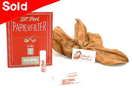 VAUEN dr 1 box 40 filters Perl 9mm PAPER Filters for tobacco Pipe 