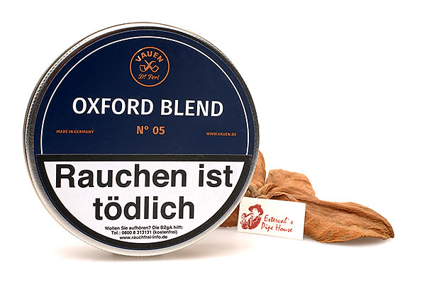 Vauen No 5 Oxford Blend (Earl Grey) Pipetobacco 50g Tin Estervals Pipe House