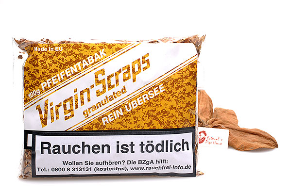 Virgin-Scraps granulated Pipetobacco 100g Economy Pack Estervals Pipe House
