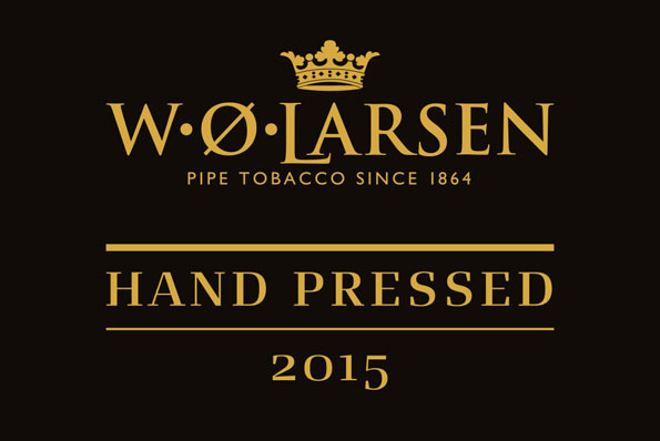 larsen hand pressed pipe tobacco W.Ø. Larsen Hand Pressed 2015 Pipetobacco 100g Tin Estervals Pipe House