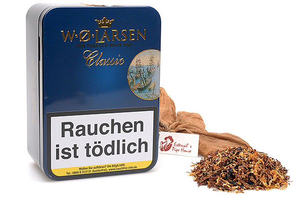 W.Ø. Larsen Classic Pipe tobacco 100g Tin