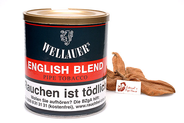 Wellauer´s English Blend Pipetobacco 200g Tin Estervals Pipe