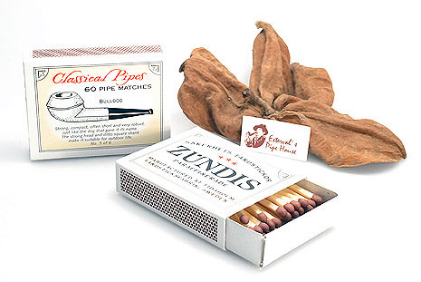 Zündis Pipe Matches 60 pieces Estervals Pipe House