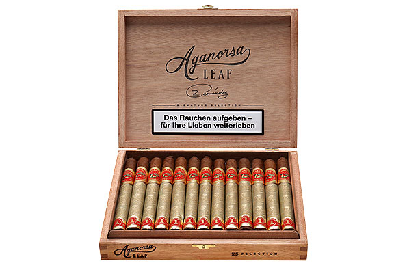 Aganorsa Leaf Signature Selection Lonsdale 25 Zigarren Estervals