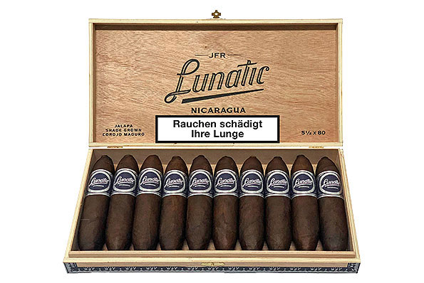 Aganorsa Leaf Lunatic Loco Gran Loco (Perfecto) 10 Zigarren