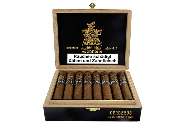 Aganorsa Leaf Cerberus Robusto (Robusto) 15 Cigars Aganorsa Leaf Cerberus Robusto (Robusto) 15 Cigars