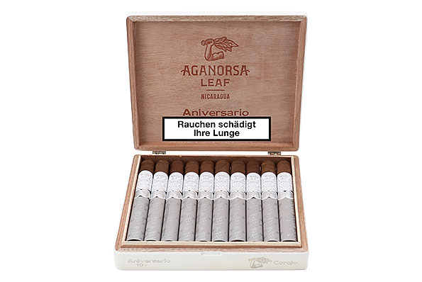 Aganorsa Leaf Aniversario Corojo Gran Robusto 10 Zigarren Aganorsa Leaf Aniversario Corojo Gran Robusto 10 Zigarren