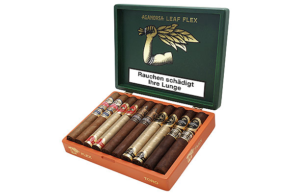 Aganorsa Leaf Flex Sampler 10 Zigarren Aganorsa Leaf Flex Sampler 10 Zigarren