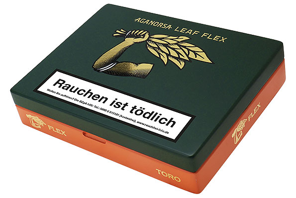 Aganorsa Leaf Supreme Leaf Robusto 10er Kiste ge�ffnet