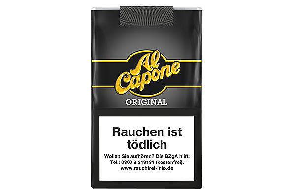 Al Capone Pockets Original Filter 10 Cigarillos  Al Capone Pockets Original Filter 10 Cigarillos