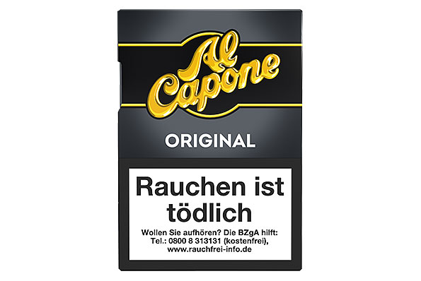 Al Capone Pockets Original Filter 18 Cigarillos  Al Capone Pockets Original Filter 18 Cigarillos